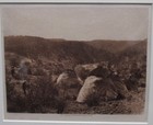 Edward Curtis Mescal Camp Apache Original Photogravure 1903 7 By 9 New Mat