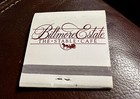 The Biltmore Estate Deerpark stable Cafe  Asheville  Nc  Full Unstruck Matchbook