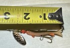 6 Felmlee Red Fin Minnow Rigged Bass Perch Trout Fishing Lures Spinners Redfin S