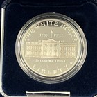 1992-w The White House 200th Anniversary Commemorative Silver Dollar Proof Coin