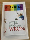 Peter Pan Goes Wrong Broadway Gift Set Pride Playbill Flyer Official Magnet 2023