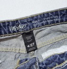 Women   s High Rise Denim Shorts Distressed Raw Hem Festival Y2k 4 27