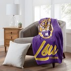 Ncaa Signature Raschel Throw Blanket 50x60 Soft Cozy Decorative Sports Fan Gift