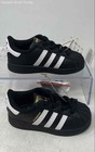Adidas Kids Originals Superstar Black White Low Top Sneakers Shoes Sz 6k W  Tags