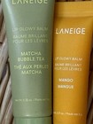 Laneige Lip Glowy Balm Lip Balm Set Matcha Bubble Tea   Mango