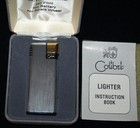 Vintage Colibri Electro Quartz Pocket Lighter Original Box Excellent Condition 