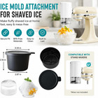 8 Set Ice Mold With Lid For Kitchenaid Shave Ice Attachment