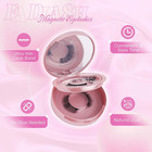 Magnetic Eyelashes Natural Look 2 Pairs Fluffy False Eyelashes Reusable Magnetic