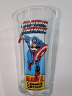 Marvel Set 16oz Pint Glasses Fantastic Four Hulk Spider-man Captain America 2012