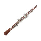 Oboe Professional Instrument Beginner C Key Rosewood Silver Plate With Reed New