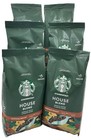 6 Pk 18oz Bags Starbucks House Blend Ground Coffee Medium Roast Lot Case