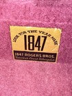 Vintage 1941 1847 Rogers Bros Eternally Yours Silverplate Flatware Set 66 Piece