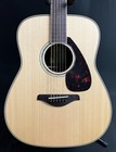 Yamaha Fg830 Solid Top Dreadnought Acoustic Guitar Gloss Natural