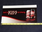 Kiss Dr  Pepper Promo Display Cards Kiss Cherry Dr  Pepper Store Promo Display