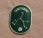 Bumble Sagittarius Zodiac Sign Astrology Constellation Enamel Pin Horoscope