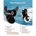 Uimoso Aluminum Boat Propeller 13 X 19p For Mercury 40-140hp 48-77346a45 15tooth