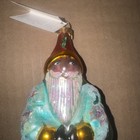 Christopher Radko Vintage Ornament Quilted Santa Rare