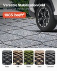 Geocell Ground Grid 4  Depth 17x8 Ft Gravel Driveway Paver Grid - New