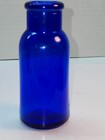 Antique Bromo-seltzer Bottle Emerson Drug Co Baltimore Md 4 In  Cobalt Blue  5