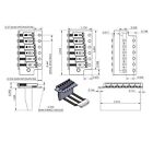 New Hipshot 2-7 32  Synchronized Tremolo Bridge Wide Spacing 0 441 - Black