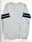 Nwt Banana Republic Factory Men s Varsity Stripe Crewneck Eco Sweater  Medium