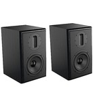 Passive Bookshelf Speakers 5 25  High Output Woofer And 4 Inches Ribbon 