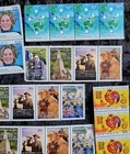 Bulk Mint 100 X 50c Australia Stamps - Blocks  Pairs  Triplets F v  50 Perfect