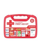 Portable First Aid Kit - 160 Pieces  Compact Emergency Medical Supplies  Travel