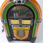 Wurlitzer Wr18 Mini Jukebox Bubbler Stereo Radio   Cd Player 1015-cd 7up Read