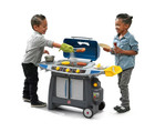 Sizzle   Smoke Barbecue  bbq  Toy Grill With 15 Piece Accessory Play Set New