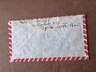 1980s Peru Airmail Cover To California