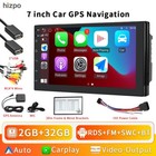 Double Din Carplay Android Auto 7  2 32gb Ips Car Stereo Radio Gps Bt Head Unit