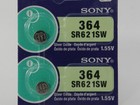 Sony 364 Sr621sw Watch Battery 2pc     exp  10 2028 