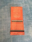 Vintage Saint Paul Winter Carnival Oversized Matchbook  1950   s 