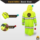 Kwiksafety Torrent   High Visibility Ansi Class 3 Safety Trench Coat