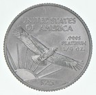 1997  25 American Platinum Eagle 1 4 Oz 0 25 Oz Platinum