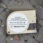 Mitutoyo Precision Tool No 042516 Pocket Thickness Gauge Made In Japan