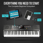 Rj361 61 Key Compact Keyboard Piano For Beginners   Compact Electric