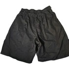 Nike Shorts Boys Large Black Big Swoosh Logo Drawstring Swim Trunks Mesh Lined 