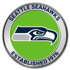Nfl Seattle Seahawks 1 Oz Silver Colorized Round  w box 