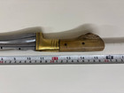 Antique Rare Peshkabz Brass Damascus Khyber Stag Dagger Dirk Collectible 16 