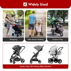 Stroller Board Universal Stroller Ride Board Buggy Wheeled Board Seat Ped