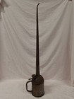Vintage Npry Railroad Railway Oil Can Longneck Spout 30 5  Tall Northern Pacific