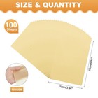 Colored Vellum Paper  100 Sheet Gold 4  X 6  Printable Vellum Paper