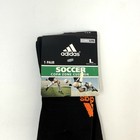 Adidas Soccer Copa Zone Cushion Climalite Black   Orange Striped Socks Size L