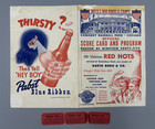 1945 White Sox Comiskey Baseball Park Program   Rain Check Ticket Wash Senators