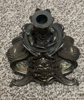 Antique Art Nouveau Style Bronze Lamp Base