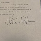 Katharine Hepburn Signed Note 1970 Typed Letter   d 2003 