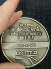 The Great Maple Leaf And Eagle Road Medallion paperweight Lotb7