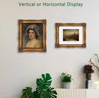 8x10 Vintage Style Picture Frame - Antique Ornate Baroque Motif Picture Frame